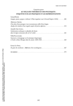 L'école et les langues dans les espaces en situation de partage linguistique