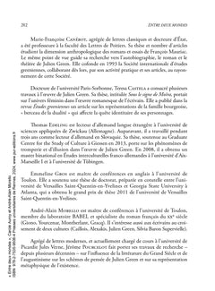 Entre deux mondes