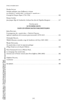 Être le numéro deux