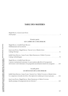 La progression en lecture au fil de la scolarité