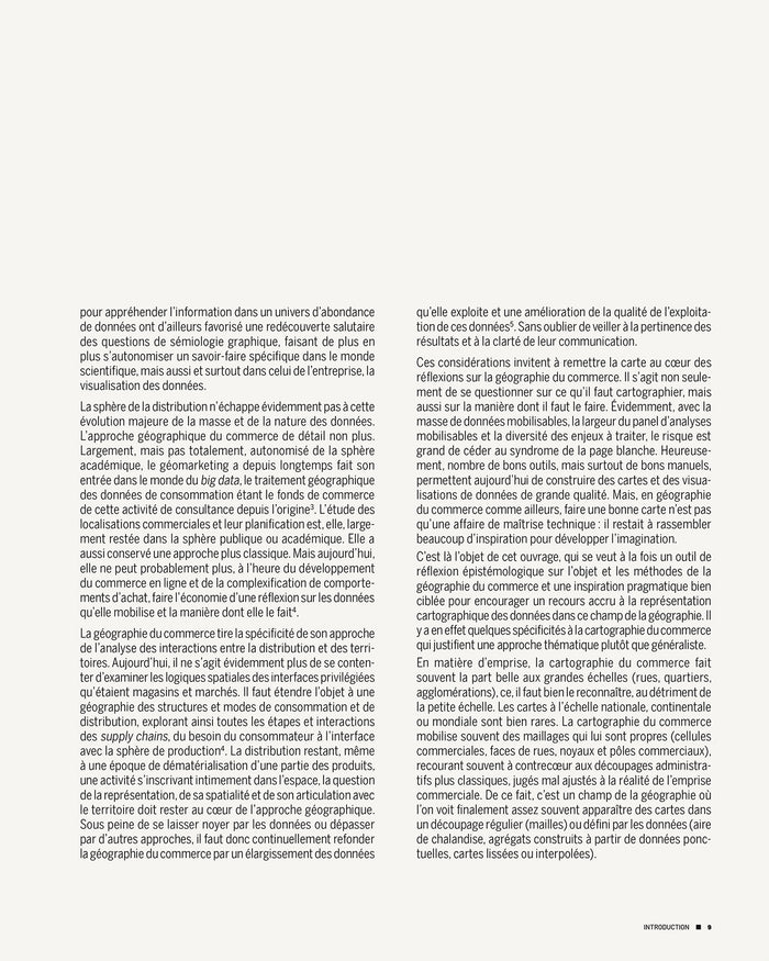 Cartographier le commerce