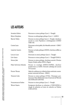 Alternances critiques et dominations ordinaires en Amérique latine