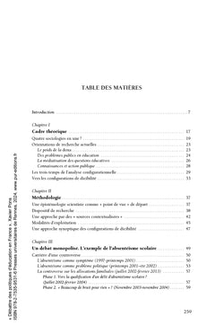 Débattre des politiques d'éducation en France: Une enquête sociologique