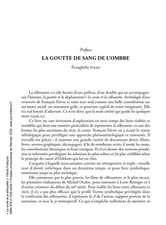 Le conte et la silhouette