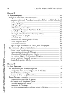 La religion dans les romans grecs anciens