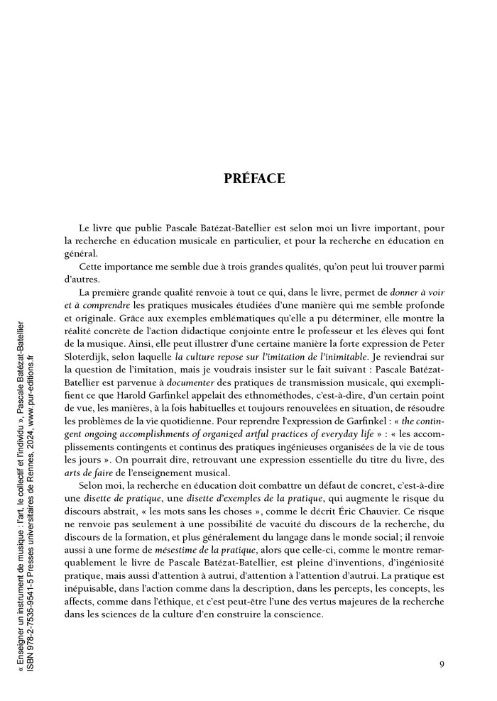 Enseigner un instrument de musique