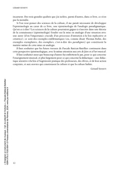 Enseigner un instrument de musique