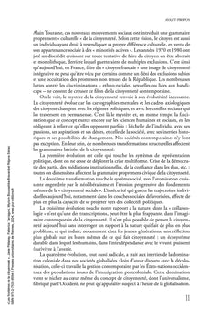 Les frontières de la citoyenneté