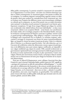 Les frontières de la citoyenneté