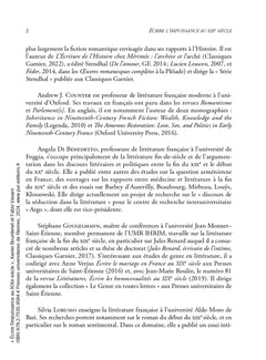 Écrire l'impuissance au XIXe siècle