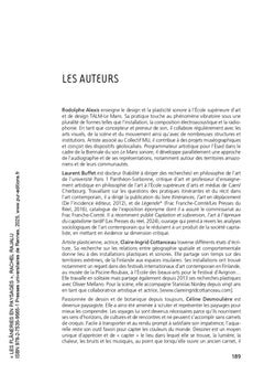 Les flâneries en paysages