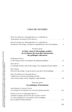 Les nouvelles politiques scolaires