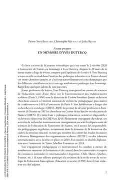 Les nouvelles politiques scolaires