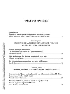 La pandémie dans l'histoire