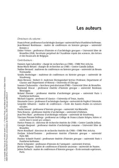Le monde des Grecs au VIe siècle avant J.-C.