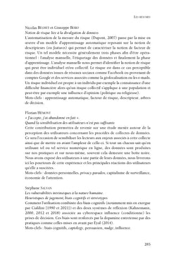 Le droit à la vie privée