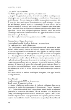 Le droit à la vie privée
