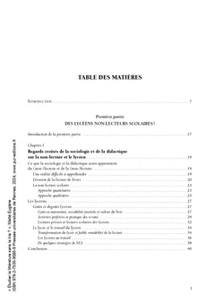 Étudier la littérature sans la lire ?