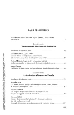 Les usages sociaux de l'insulte
