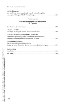 Les usages sociaux de l'insulte