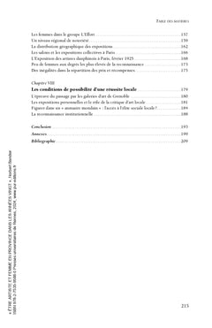 Être artiste et femme en province dans les années vingt: Grenoble