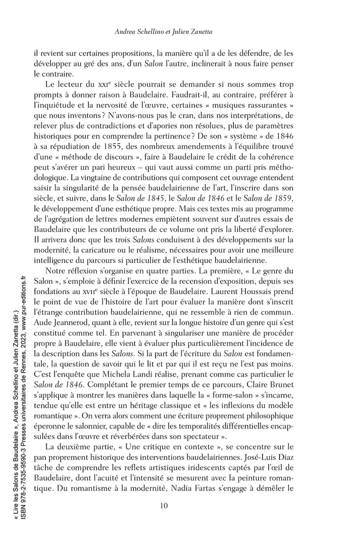 Lire les Salons de Baudelaire