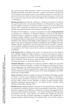 Lire les Salons de Baudelaire