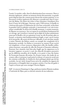 La famille Rohan, 1550-1715