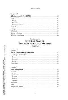 Portrait d'Umberto Eco en jeune homme