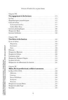 Portrait d'Umberto Eco en jeune homme