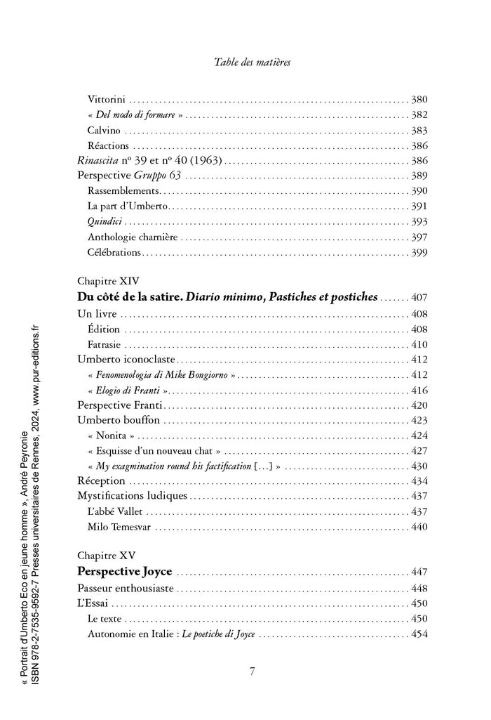 Portrait d'Umberto Eco en jeune homme