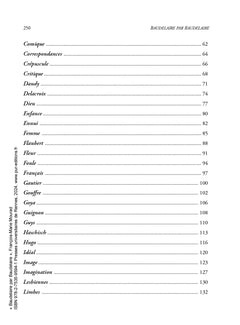 Baudelaire par Baudelaire