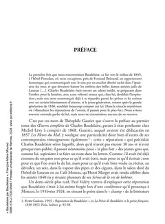 Baudelaire par Baudelaire