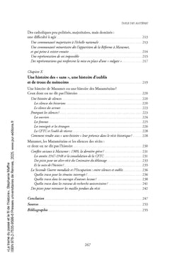 La trame du passé et le fil de l'histoire