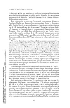 La trame du passé et le fil de l'histoire