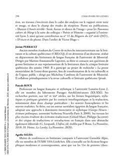 L'imaginaire des genres
