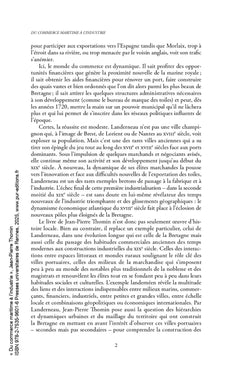 Du commerce maritime à l'industrie