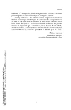 Du commerce maritime à l'industrie