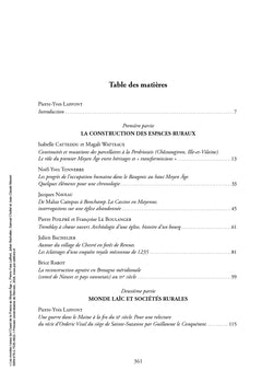 Les mondes ruraux de l'Ouest de la France au Moyen Âge