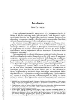 Les mondes ruraux de l'Ouest de la France au Moyen Âge