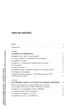 Introduction à l'objet a de Lacan