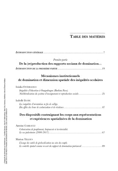 Rapports de domination et résistances