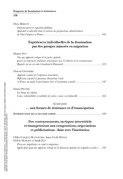 Rapports de domination et résistances