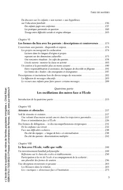 L'école dans le quotidien de mères de familles populaires immigrées