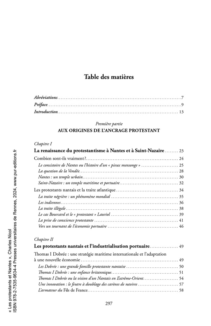 Les protestants et Nantes