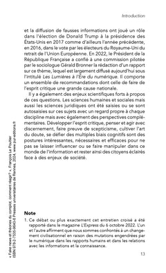 Fake news et théorie du complot