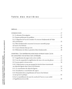 Connaître une oeuvre d'art littéraire