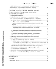 Connaître une oeuvre d'art littéraire