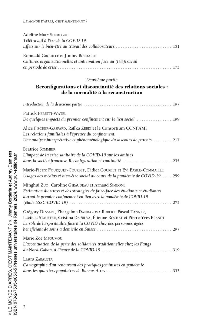 Le monde d'après, c'est maintenant ?