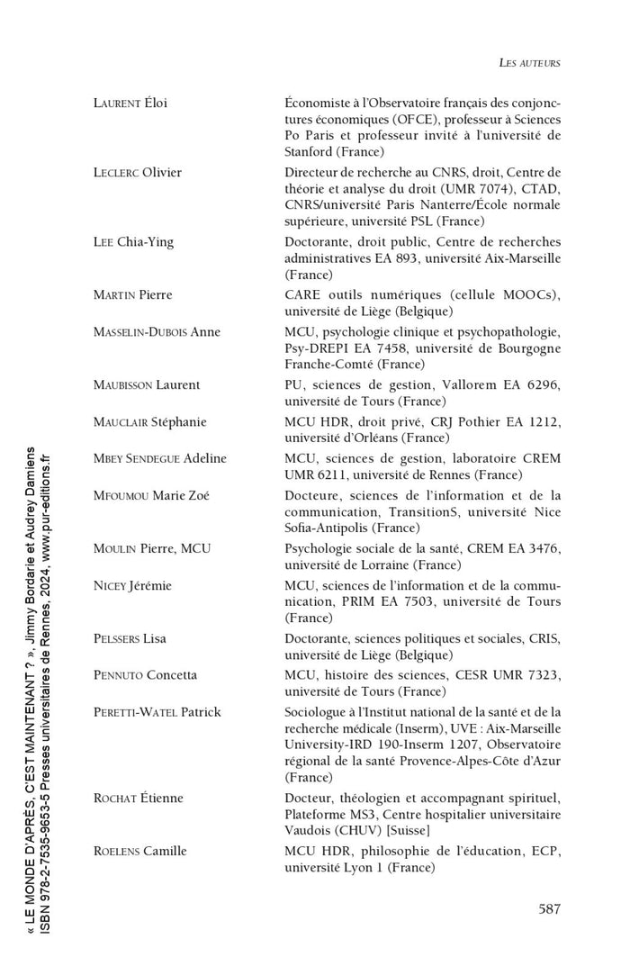 Le monde d'après, c'est maintenant ?